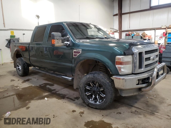 2008 Ford Super Duty F-250 SRW XL with VIN 1FTSW21R58ED91533, listed as a Copart auction lot 89277685 with 206,021 mi miles and Salvage Title. Bid and sale history available at carsss.com. Image 4.