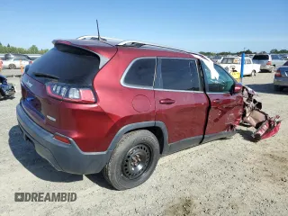 2019 Jeep Cherokee Latitude Plus with VIN 1C4PJMLN6KD174564, listed as a Copart auction lot 56365255 with 87,230 mi miles and Salvage title. Bid and sale history available at DreamBid. Image 3.