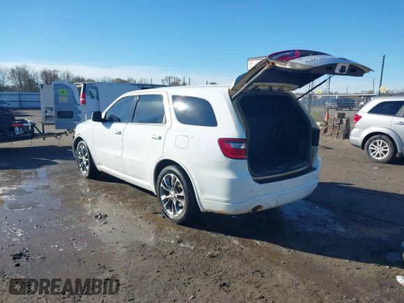 2019 Dodge Durango GT Plus with VIN 1C4RDHDG1KC650717, listed as a IAAI auction lot 40952795 with 198,418 mi miles and . Bid and sale history available at carsss.com. Image 3.