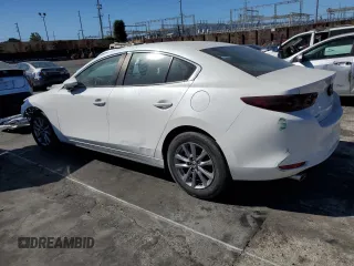 2021 Mazda 3 S with VIN 3MZBPAAL2MM202311, listed as a Copart auction lot 46823685 with 41,338 mi miles and Salvage Title. Bid and sale history available at DreamBid. Image 2.