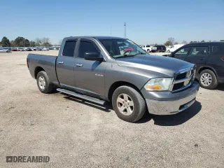2010 Dodge Ram 1500 SLT with VIN 1D7RB1GPXAS159999, listed as a Copart auction lot 48591925 with 215,256 mi miles and Salvage Title. Bid and sale history available at carsss.com. Image 4.