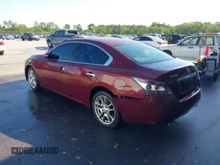 2013 Nissan Maxima SV with VIN 1N4AA5APXDC804570, listed as a IAAI auction lot 42052696 with 191,791 mi miles and . Bid and sale history available at DreamBid. Image 3.