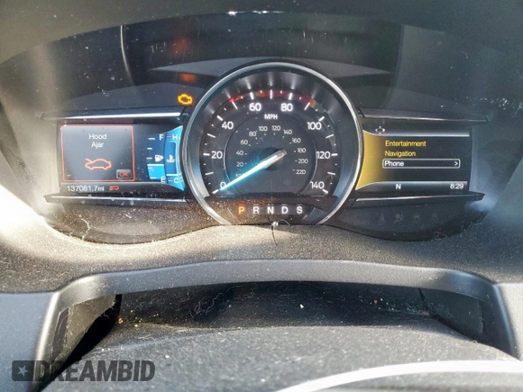 2017 Ford Explorer XLT z VIN 1FM5K7D88HGD96198, wystawiony jako Copart lot #64173105 z przebiegiem 137 081 mil mil oraz Szkoda całkowita • Salvage title. Historia ofert i sprzedaży dostępna na DreamBid. Obrazek 9.