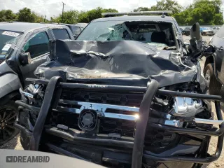 2022 Chevrolet Tahoe Commercial with VIN 1GNSCLED2NR245938, listed as a Copart auction lot 63528714 with 0 mi miles and Salvage Title. Bid and sale history available at carsss.com. Image 5.
