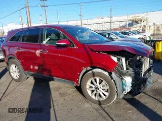 2019 Kia Sorento LX V6 with VIN 5XYPG4A53KG559373, listed as a IAAI auction lot 41238816 with 61,685 mi miles. Bid and sale history available at carsss.com. Image 1.