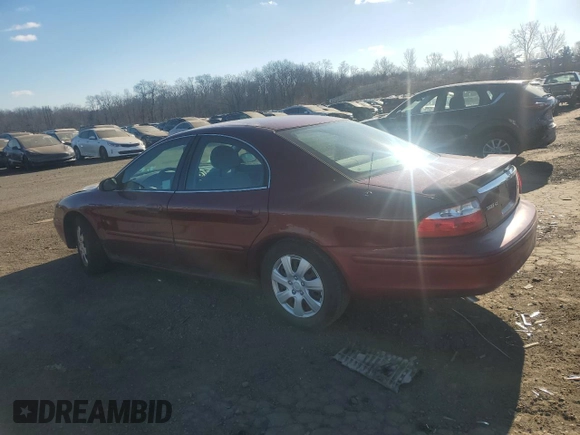 2005 Mercury Sable GS with VIN 1MEFM50U25A602364, listed as a Copart auction lot 87588115 with 139,738 mi miles and Salvage title. Bid and sale history available at DreamBid. Image 2.