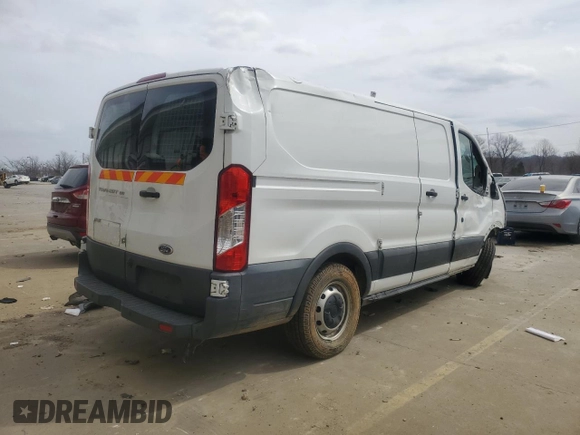 2016 Ford Transit Cargo with VIN 1FTYE1ZM3GKB29476, listed as a Copart auction lot 48872505 with 201,196 mi miles and Salvage Title. Bid and sale history available at carsss.com. Image 3.
