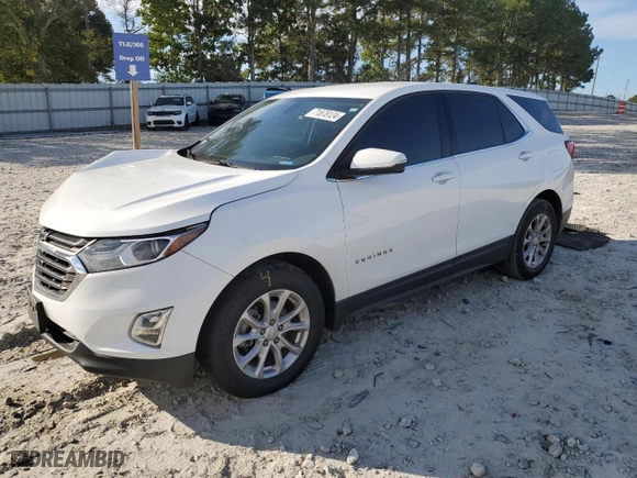 2019 Chevrolet Equinox LT with VIN 3GNAXKEV6KS558602, listed as a Copart auction lot 71878124 with 96,324 mi miles and Salvage Title. Bid and sale history available at carsss.com. Image 1.
