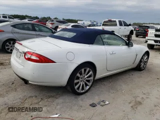 2011 Jaguar XK with VIN SAJWA4GB7BLB39635, listed as a Copart auction lot 42473045 with 36,187 mi miles and Salvage Title. Bid and sale history available at carsss.com. Image 3.