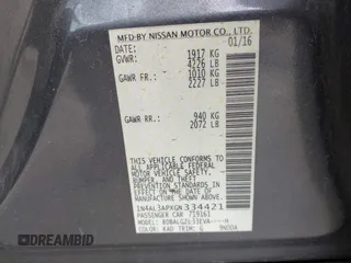 2016 Nissan Altima S z VIN 1N4AL3APXGN334421, wystawiony jako IAAI lot #41886626 z przebiegiem 138 195 mil mil oraz . Historia ofert i sprzedaży dostępna na DreamBid. Obrazek 9.