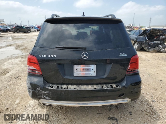 2014 Mercedes-Benz GLK 350 with VIN WDCGG5HBXEG191352, listed as a Copart auction lot 53067194 with 58,388 mi miles and Salvage Title. Bid and sale history available at DreamBid. Image 6.