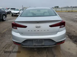 2019 Hyundai Elantra SE with VIN 5NPD74LF2KH474218, listed as a Copart auction lot 43427075 with 101,681 mi miles and Salvage Title. Bid and sale history available at DreamBid. Image 6.