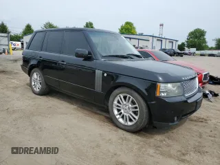 2010 Land Rover Range Rover HSE z VIN SALME1D41AA326500, wystawiony jako Copart lot #57066935 z przebiegiem Nie podano mil oraz Szkoda całkowita • Salvage title. Historia ofert i sprzedaży dostępna na DreamBid. Obrazek 4.