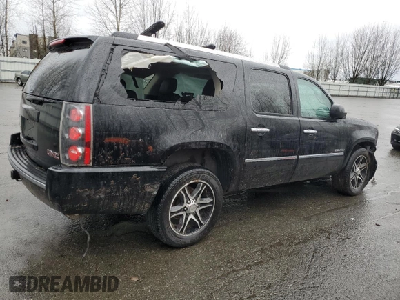 2014 GMC Yukon XL Denali with VIN 1GKS2MEF3ER133527, listed as a Copart auction lot 46869275 with 145,014 mi miles and Salvage Title. Bid and sale history available at carsss.com. Image 3.