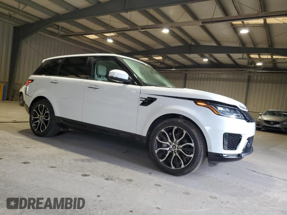 2022 Land Rover Range Rover Sport HSE Silver Edition with VIN SALWR2SU2NA208239, listed as a Copart auction lot 63218965 with 22,452 mi miles and Salvage title. Bid and sale history available at DreamBid. Image 4.