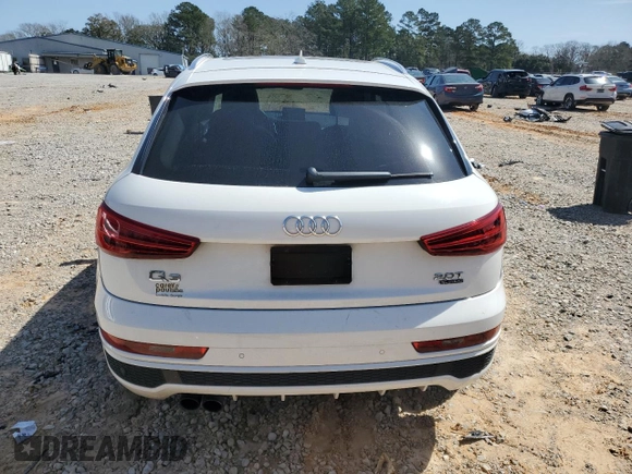 2016 Audi Q3 Prestige with VIN WA1GFCFS5GR005234, listed as a Copart auction lot 48054155 with 79,437 mi miles and Salvage Title. Bid and sale history available at carsss.com. Image 6.