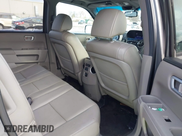 2012 Honda Pilot EX-L with VIN 5FNYF4H52CB013539, listed as a IAAI auction lot 40987268 with 93,022 mi miles and . Bid and sale history available at DreamBid. Image 8.
