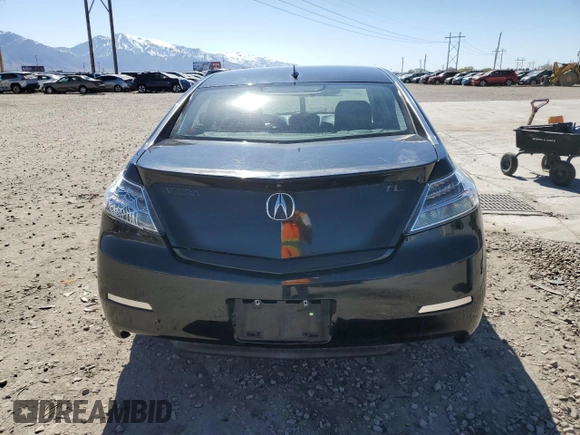 2012 Acura TL Tech Auto with VIN 19UUA8F51CA025313, listed as a Copart auction lot 50206155 with 162,860 mi miles and Salvage Title. Bid and sale history available at carsss.com. Image 6.