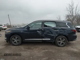 2019 Infiniti QX60 Luxe with VIN 5N1DL0MM1KC566946, listed as a IAAI auction lot 41887596 with 108,035 mi miles and . Bid and sale history available at DreamBid. Image 14.