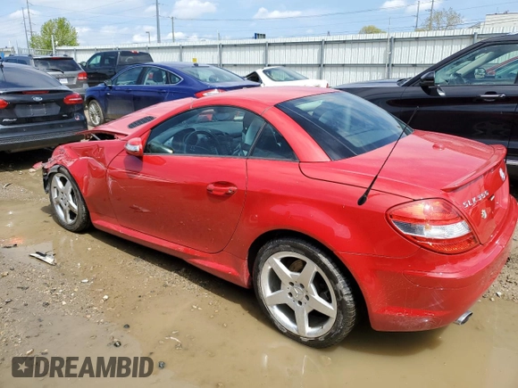 2007 Mercedes-Benz SLK 350 z VIN WDBWK56F77F164557, wystawiony jako Copart lot #55345185 z przebiegiem 38 551 mil mil oraz Czysty tytuł • Clean title. Historia ofert i sprzedaży dostępna na DreamBid. Obrazek 2.