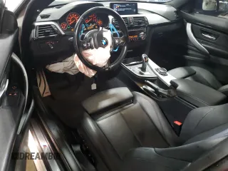 2014 BMW 4 Series 435i with VIN WBA3R1C52EK192076, listed as a Copart auction lot 60098595 with 89,504 mi miles and Salvage title. Bid and sale history available at DreamBid. Image 8.