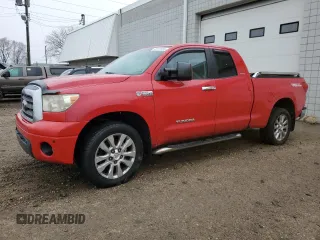 2008 Toyota Tundra 4WD Truck LTD with VIN 5TBBV58108S509611, listed as a Copart auction lot 43912555 with 0 mi miles and Salvage Title. Bid and sale history available at carsss.com. Image 1.