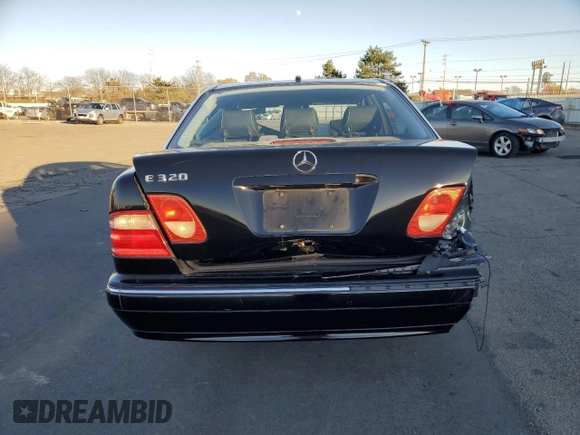 2002 Mercedes-Benz E-Class with VIN WDBJF65J42B471548, listed as a Copart auction lot 79754414 with 200,200 mi miles and Salvage Title. Bid and sale history available at carsss.com. Image 6.