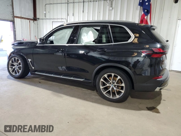 2025 BMW X5 xDrive40i with VIN 5UX23EU08S9W31549, listed as a Copart auction lot 49848545 with 0 mi miles and Salvage Title. Bid and sale history available at carsss.com. Image 2.