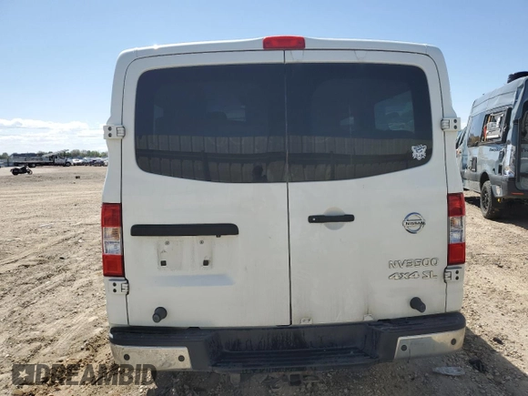 2019 Nissan NV 3500 HD SL с VIN 5BZAF0AA8KN852211, выставлен на аукционе Copart как лот 56052445 с пробегом 118 540 миль миль и Списание • Salvage title. История ставок и продаж доступна на DreamBid. Изображение 6.