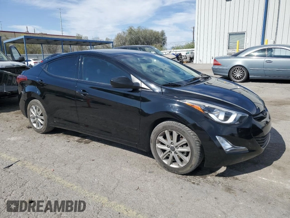 2014 Hyundai Elantra SE z VIN KMHDH4AE0EU066538, wystawiony jako Copart lot #54348995 z przebiegiem 117 038 mil mil oraz Szkoda całkowita • Salvage title. Historia ofert i sprzedaży dostępna na DreamBid. Obrazek 4.