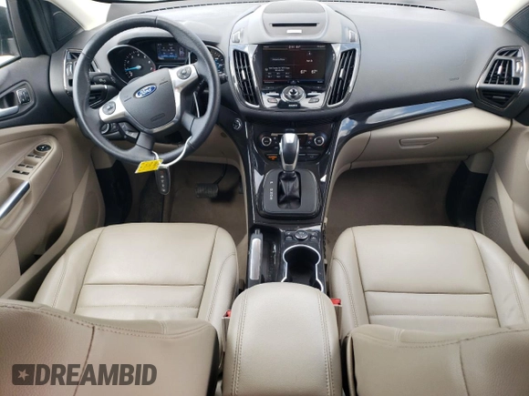 2015 Ford Escape Titanium z VIN 1FMCU0J94FUC07857, wystawiony jako Copart lot #52682825 z przebiegiem 62 100 mil mil oraz Szkoda całkowita • Salvage title. Historia ofert i sprzedaży dostępna na DreamBid. Obrazek 8.