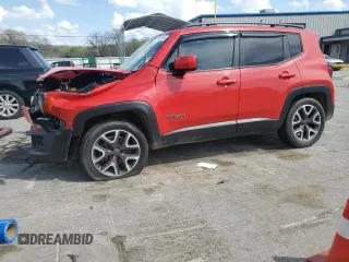 2015 Jeep Renegade Latitude z VIN ZACCJBBT0FPB68533, wystawiony jako Copart lot #51343165 z przebiegiem 157 123 mil mil oraz Szkoda całkowita • Salvage title. Historia ofert i sprzedaży dostępna na DreamBid. Obrazek 1.