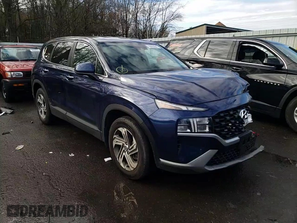 2021 Hyundai Santa Fe SE with VIN 5NMS14AJ6MH335435, listed as a Copart auction lot 68659842 with 17,856 mi miles. Bid and sale history available at carsss.com. Image 12.