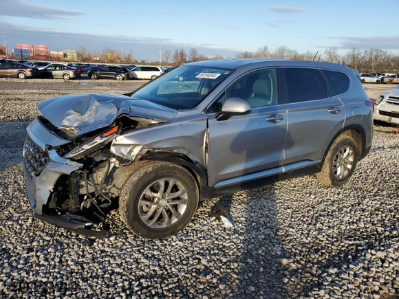 2020 Hyundai Santa Fe SE with VIN 5NMS2CADXLH272985, listed as a Copart auction lot 86184044 with 95,549 mi miles and Salvage Title. Bid and sale history available at carsss.com. Image 1.