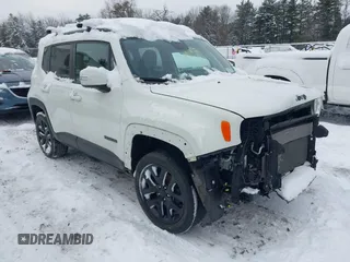 2018 Jeep Renegade Latitude with VIN ZACCJBBB6JPG80583, listed as a IAAI auction lot 41464677 with 39,244 mi miles and . Bid and sale history available at carsss.com. Image 1.
