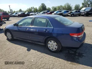 2004 Honda Accord LX with VIN 1HGCM563X4A087679, listed as a Copart auction lot 62972585 with 223,588 mi miles and Clean title. Bid and sale history available at DreamBid. Image 2.