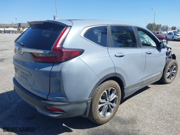 2022 Honda CR-V EX with VIN 5J6RW1H5XNA003897, listed as a IAAI auction lot 40785567 with 1 mi miles. Bid and sale history available at carsss.com. Image 4.