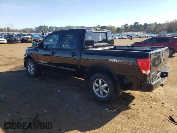 2011 Nissan Titan Pro-4X с VIN 1N6BA0ECXBN300561, выставлен на аукционе Copart как лот 85480484 с пробегом 158 547 миль миль и Списание • Salvage title. История ставок и продаж доступна на DreamBid. Изображение 2.
