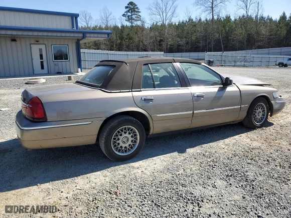 2002 Mercury Grand Marquis GS with VIN 2MEFM74W72X608025, listed as a Copart auction lot 46426355 with 89,181 mi miles and Salvage Title. Bid and sale history available at carsss.com. Image 3.