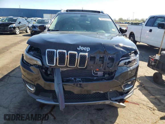 2019 Jeep Cherokee Limited with VIN 1C4PJMDN6KD134094, listed as a Copart auction lot 54773115 with 52,607 mi miles and Clean Title. Bid and sale history available at DreamBid. Image 5.