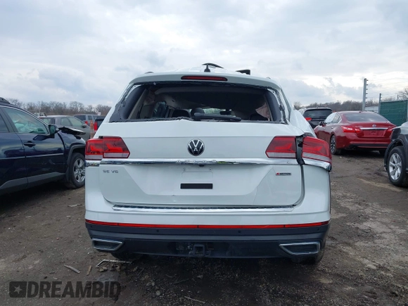 2022 Volkswagen Atlas SE z VIN 1V2KR2CA0NC517561, wystawiony jako IAAI lot #41653225 z przebiegiem 40 782 mil mil oraz . Historia ofert i sprzedaży dostępna na DreamBid. Obrazek 17.