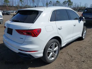 2020 Audi Q3 S line Premium Plus with VIN WA1EECF37L1099564, listed as a IAAI auction lot 41860268 with 55,389 mi miles and . Bid and sale history available at DreamBid. Image 4.
