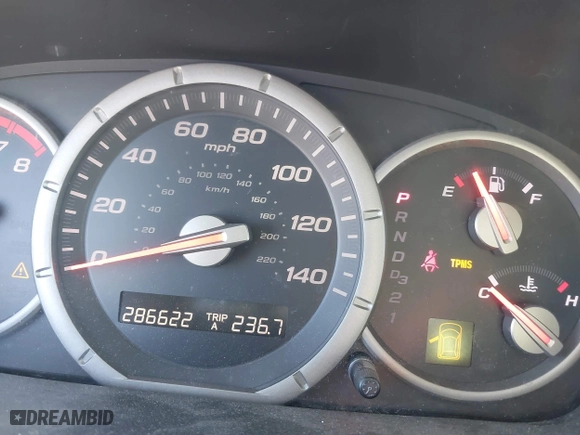 2008 Honda Pilot SE with VIN 5FNYF28398B002015, listed as a IAAI auction lot 41808545 with 286,622 mi miles. Bid and sale history available at carsss.com. Image 7.