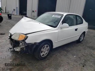 2004 Hyundai Accent GL with VIN KMHCG35C84U285750, listed as a Copart auction lot 85443094 with 167,169 mi miles and Salvage Title. Bid and sale history available at carsss.com. Image 1.