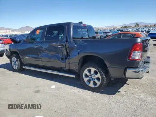 2020 Ram 1500 Big Horn with VIN 1C6SRFFT2LN402409, listed as a Copart auction lot 45909585 with 0 mi miles and Salvage Title. Bid and sale history available at carsss.com. Image 2.