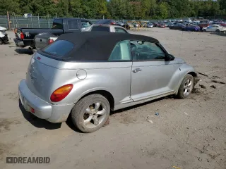 2005 Chrysler PT Cruiser GT with VIN 3C3AY75S35T525617, listed as a Copart auction lot 69179124 with 0 mi miles and Salvage Title. Bid and sale history available at carsss.com. Image 3.