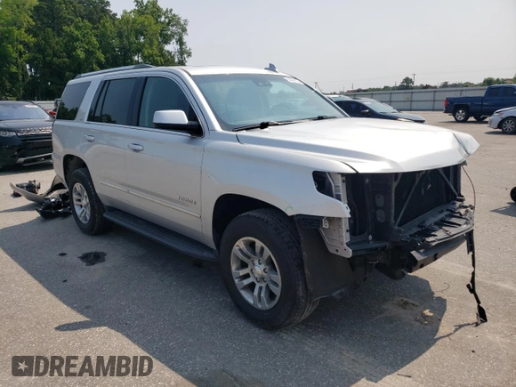 2018 Chevrolet Tahoe LT with VIN 1GNSKBKC7JR382344, listed as a Copart auction lot 58768135 with 103,557 mi miles and Salvage title. Bid and sale history available at DreamBid. Image 4.