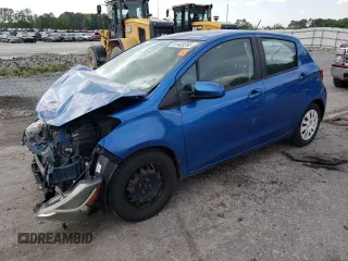2015 Toyota Yaris L z VIN VNKKTUD37FA039710, wystawiony jako Copart lot #53403255 z przebiegiem 261 266 mil mil oraz Szkoda całkowita • Salvage title. Historia ofert i sprzedaży dostępna na DreamBid. Obrazek 1.