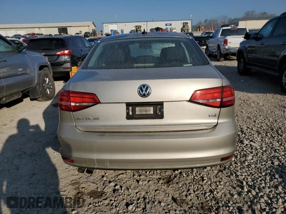 2015 Volkswagen Jetta Sedan 1.8T SE with VIN 3VWD07AJ6FM302428, listed as a Copart auction lot 48580005 with 95,836 mi miles and Salvage Title. Bid and sale history available at carsss.com. Image 6.