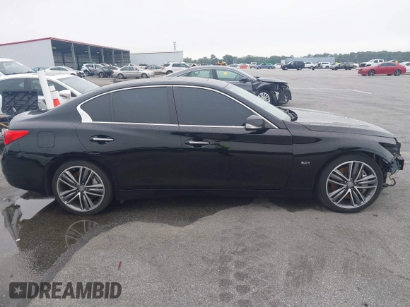 2017 Infiniti Q50 Premium z VIN JN1EV7AP0HM730316, wystawiony jako IAAI lot #42345667 z przebiegiem 123 743 mil mil oraz . Historia ofert i sprzedaży dostępna na DreamBid. Obrazek 13.
